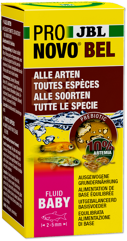 JBL ProNovo Bel Fluid Mangime Liquido per Avannotti 50 ml JBL ProNovo Bel Fluid Mangime Liquido per Avannotti 50 ml